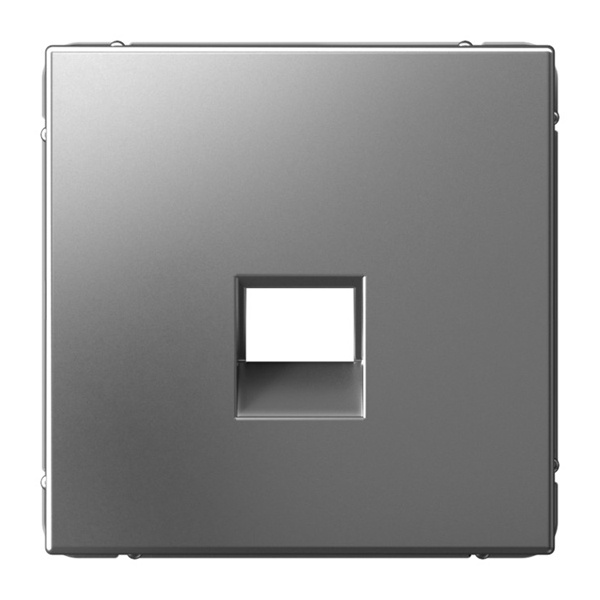 Накладка ArtGallery для информационных разъёмов типа Keystone сталь Systeme Electric GAL000984 GAL000984 - магазин электротехники Electroshop