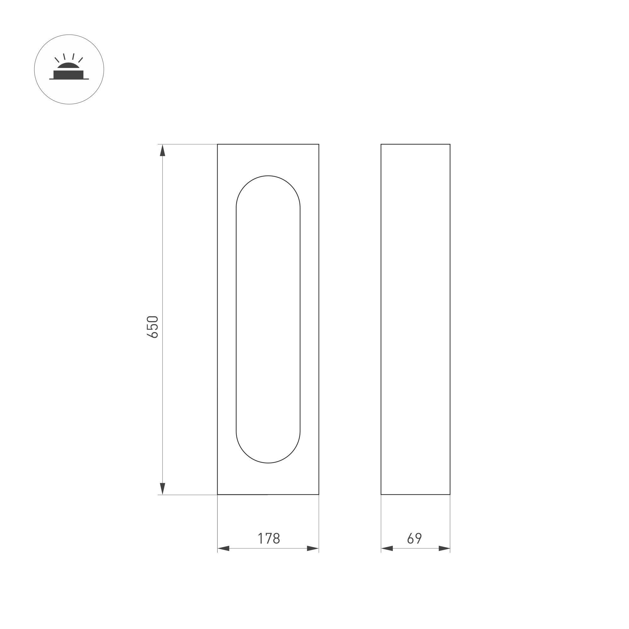 Уличный светильник Arlight LGD-MUSE-BOLL-H650-12W Warm3000 (DG, 296 deg, 230V) 037524 037524 - магазин электротехники Electroshop