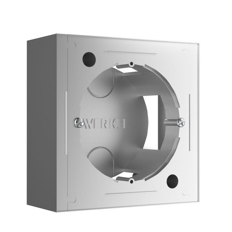 Коробка для накладного монтажа Werkel 4690389170843 W8000006 4690389170843 - магазин электротехники Electroshop
