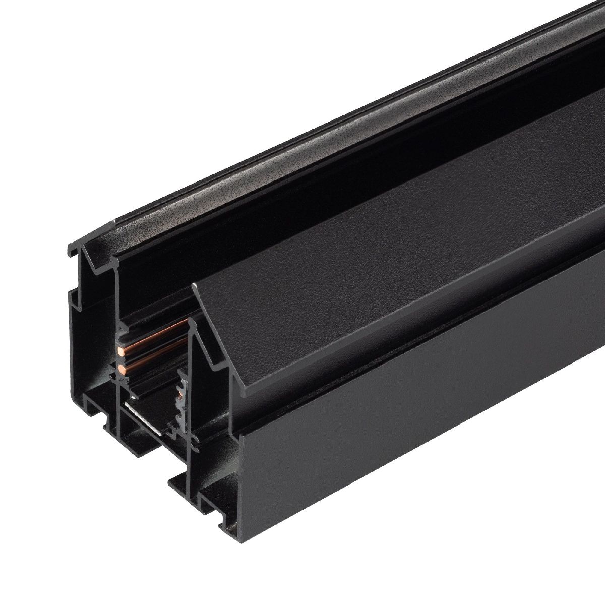Шинопровод встраиваемый Arlight MAG-ORIENT-TRACK-2653-STR-G-2000 (BK) 046702 046702 - магазин электротехники Electroshop