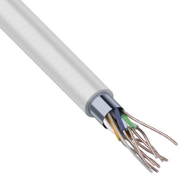 Кабель FTP 4PR 24AWG cat.5e CU витая пара п1807 - магазин электротехники Electroshop