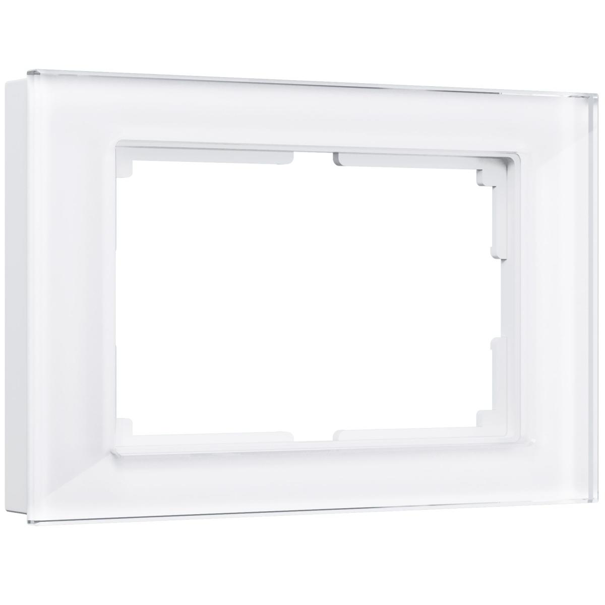 Рамка для двойной розетки Werkel Favorit белый W0081101 4690389160219 4690389160219 - магазин электротехники Electroshop