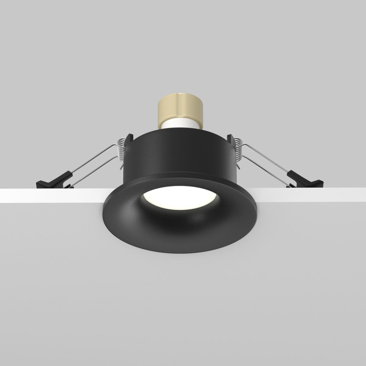 Встраиваемый светильник Maytoni Technical Slim DL027-GU10-B DL027-GU10-B - магазин электротехники Electroshop