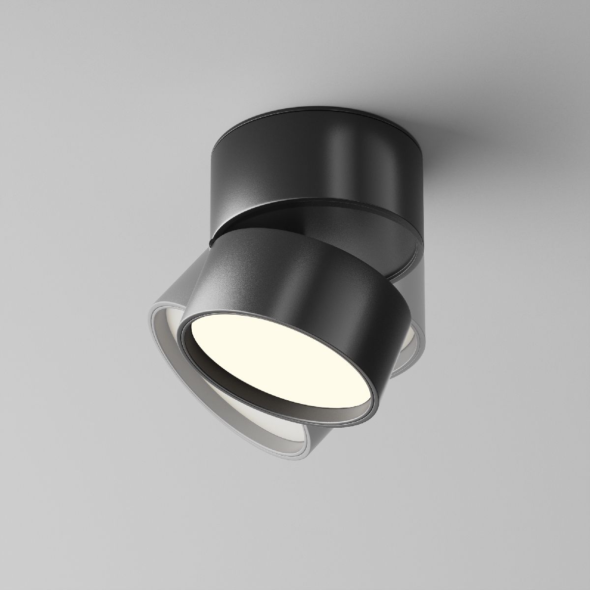 Накладной спот Maytoni Onda C024CL-12W3K-B-1 C024CL-12W3K-B-1 - магазин электротехники Electroshop