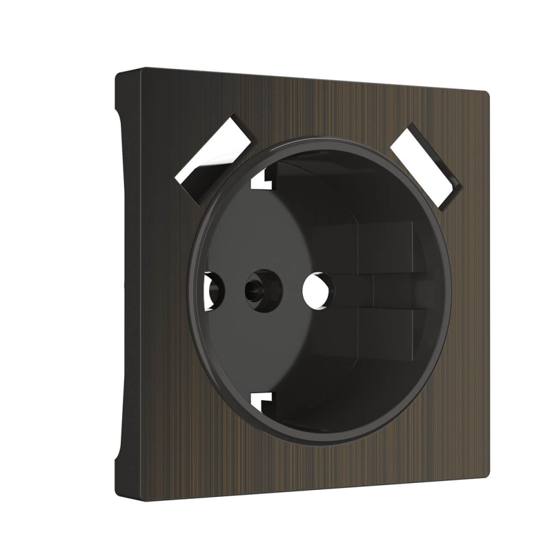 Накладка для розетки USB Werkel бронзовый W1179512 4690389161773 4690389161773 - магазин электротехники Electroshop