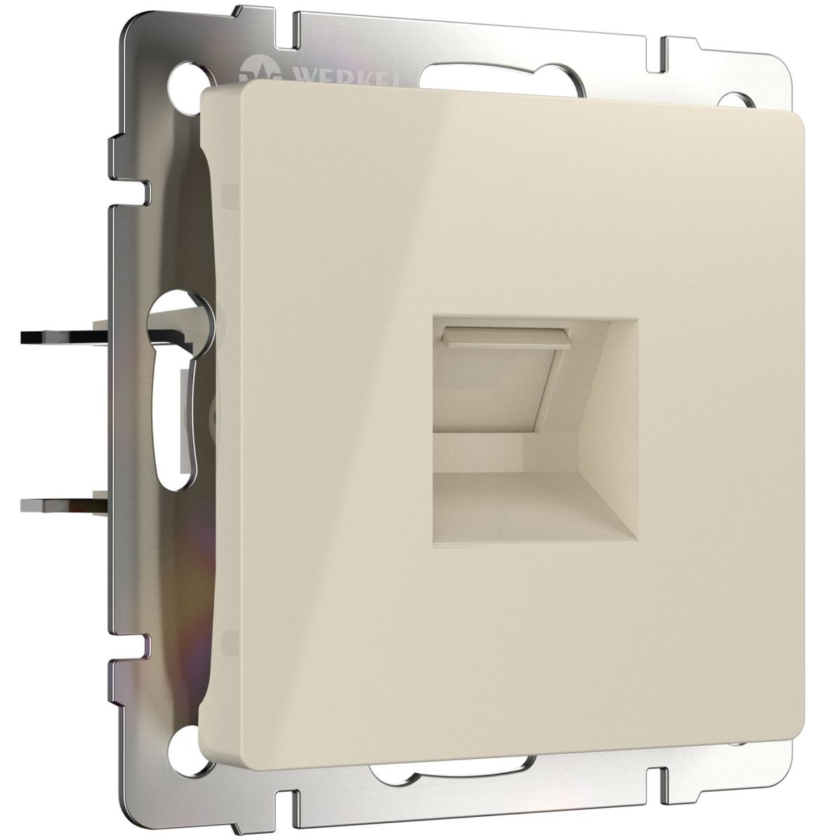 Розетка Ethernet RJ-45 Werkel слоновая кость W1181003 4690389155857 4690389155857 - магазин электротехники Electroshop