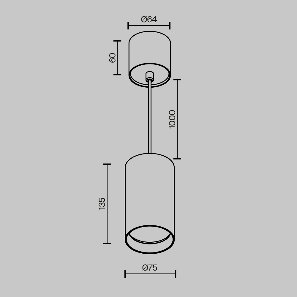 Подвесной светильник Maytoni Vol P100PL-20W3K-BS P100PL-20W3K-BS - магазин электротехники Electroshop