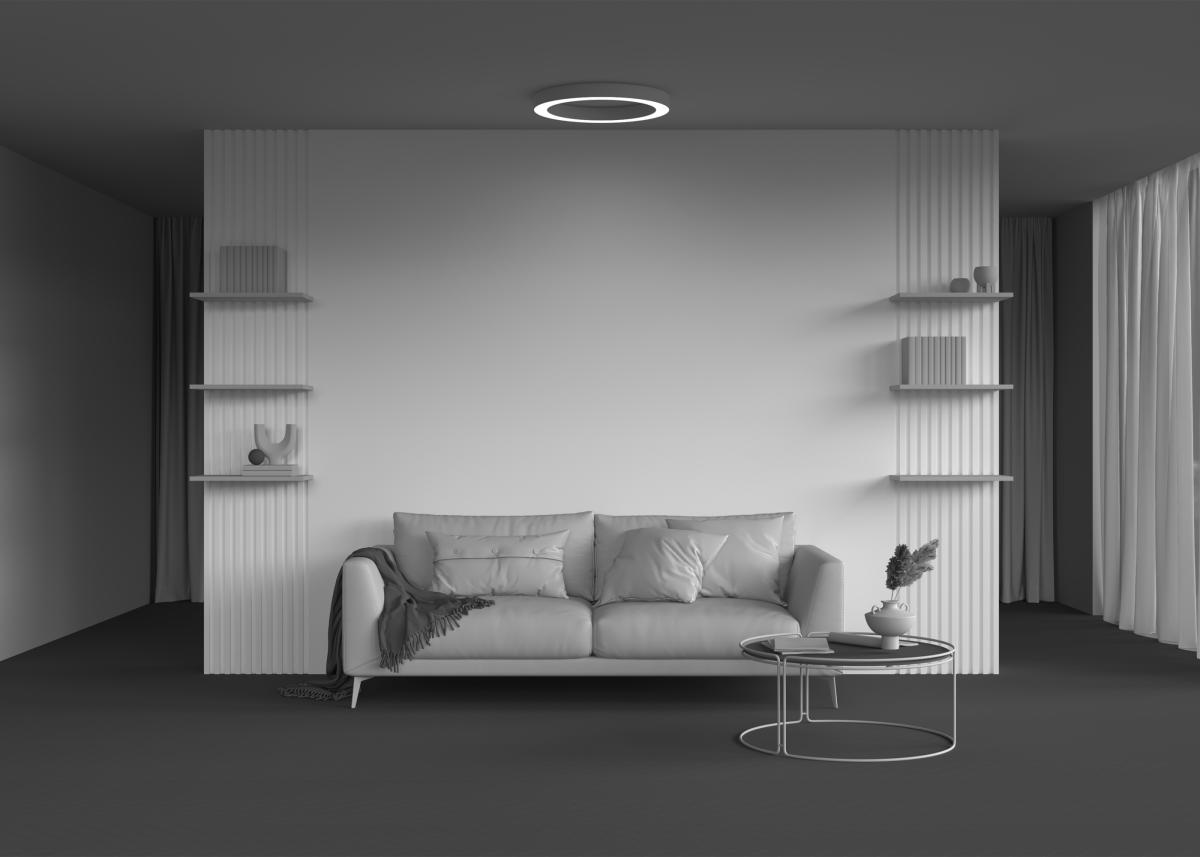 Потолочный светильник Maytoni Technical Lua C093CL-45W4K-W C093CL-45W4K-W - магазин электротехники Electroshop