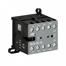 Миниконтактор ABB BC6-40-00 9A (400В AC3) 16A (400В AC1) катушка 24В АС GJL1213001R0101 GJL1213001R0101  - магазин электротехники Electroshop