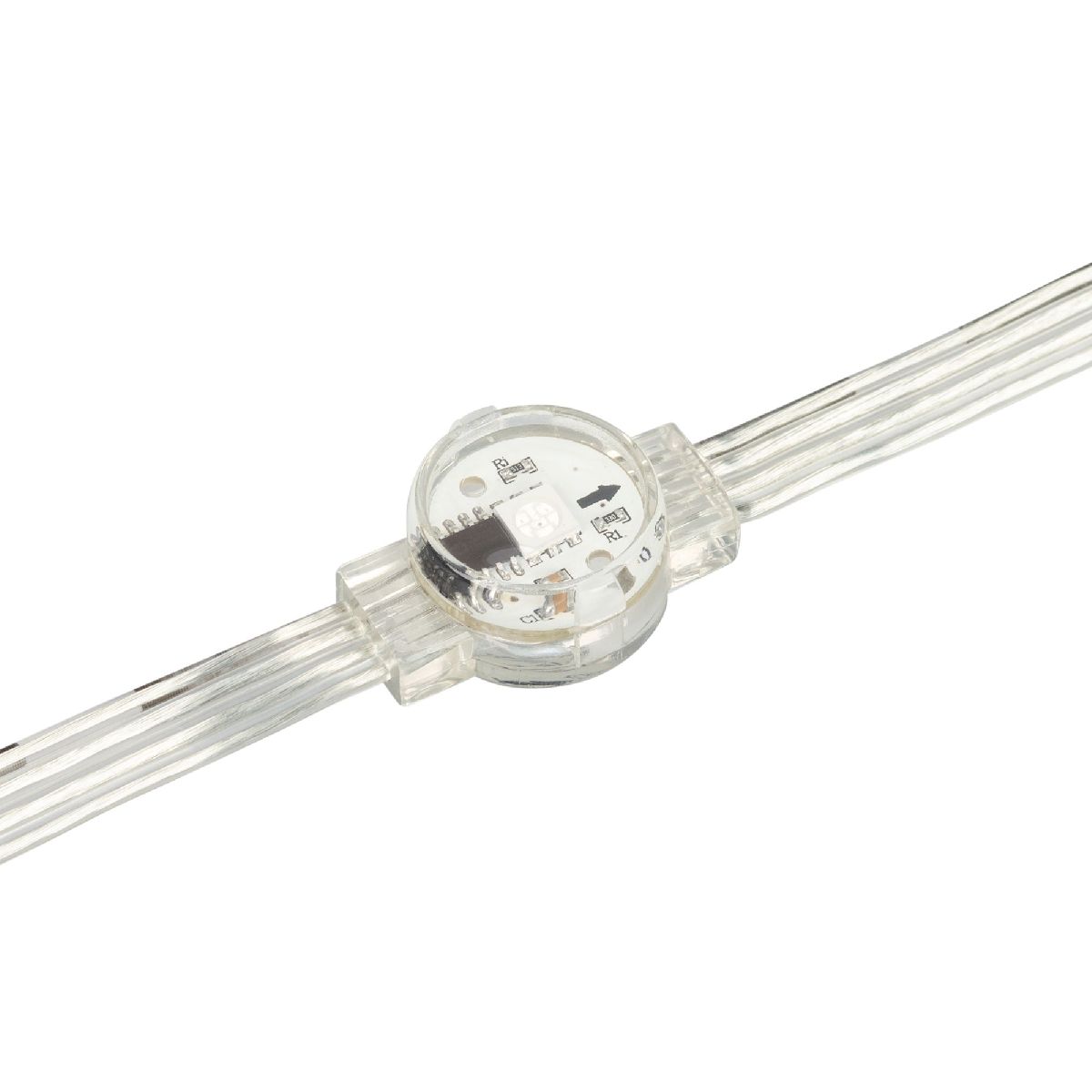 Модуль управляемый Arlight DMX-B1-D20 12V RGB (0.3W, IP68, 120 deg) 036777 036777 - магазин электротехники Electroshop