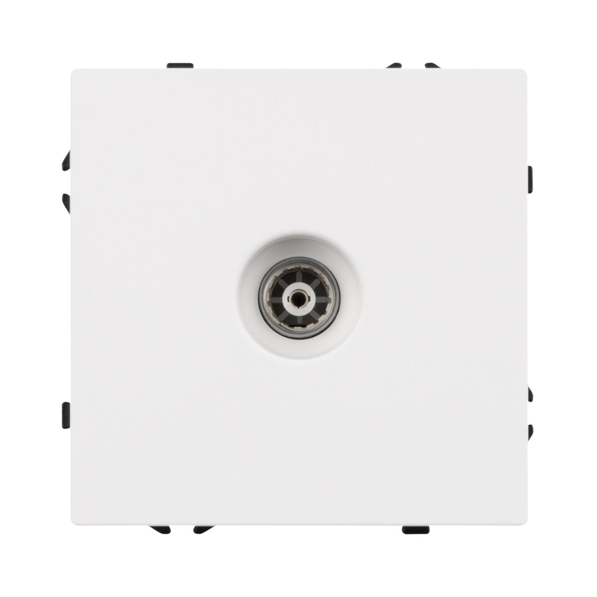 Розетка ТВ софт-тач белый кварц Arlight SCT-MTV1-SFPL-WH (TV) 054292(1) 054292(1) - магазин электротехники Electroshop