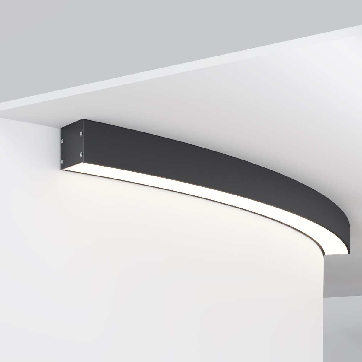 Радиусный профиль Maytoni Led strip ALM-3535R-B-D-45°-1.5M ALM-3535R-B-D-45°-1.5M - магазин электротехники Electroshop