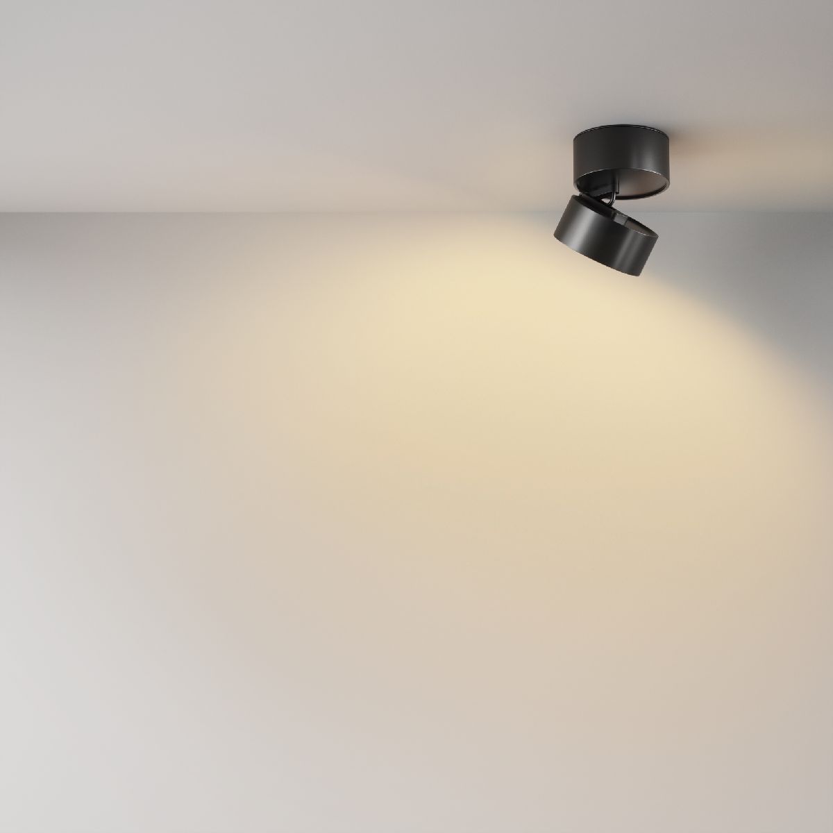 Накладной спот Maytoni Onda C024CL-12W2.7K-B-1 C024CL-12W2.7K-B-1 - магазин электротехники Electroshop