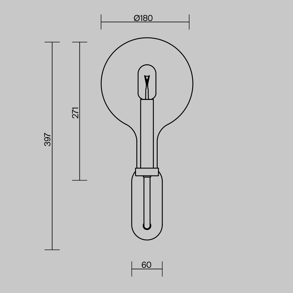 Бра Maytoni Status MOD333WL-01BS MOD333WL-01BS - магазин электротехники Electroshop