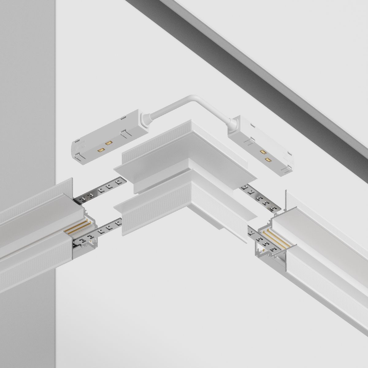 Угловой коннектор Maytoni Technical Magnetic track TRA004OCL-22W TRA004OCL-22W - магазин электротехники Electroshop