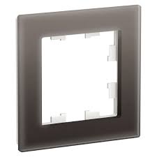 Рамка AtlasDesign Nature 1 пост оргстекло мокко Systeme Electric ATN320601 ATN320601 - магазин электротехники Electroshop