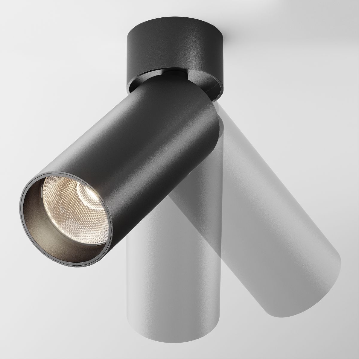 Накладной спот Maytoni Focus LED C055CL-L12B3K-W-B C055CL-L12B3K-W-B - магазин электротехники Electroshop