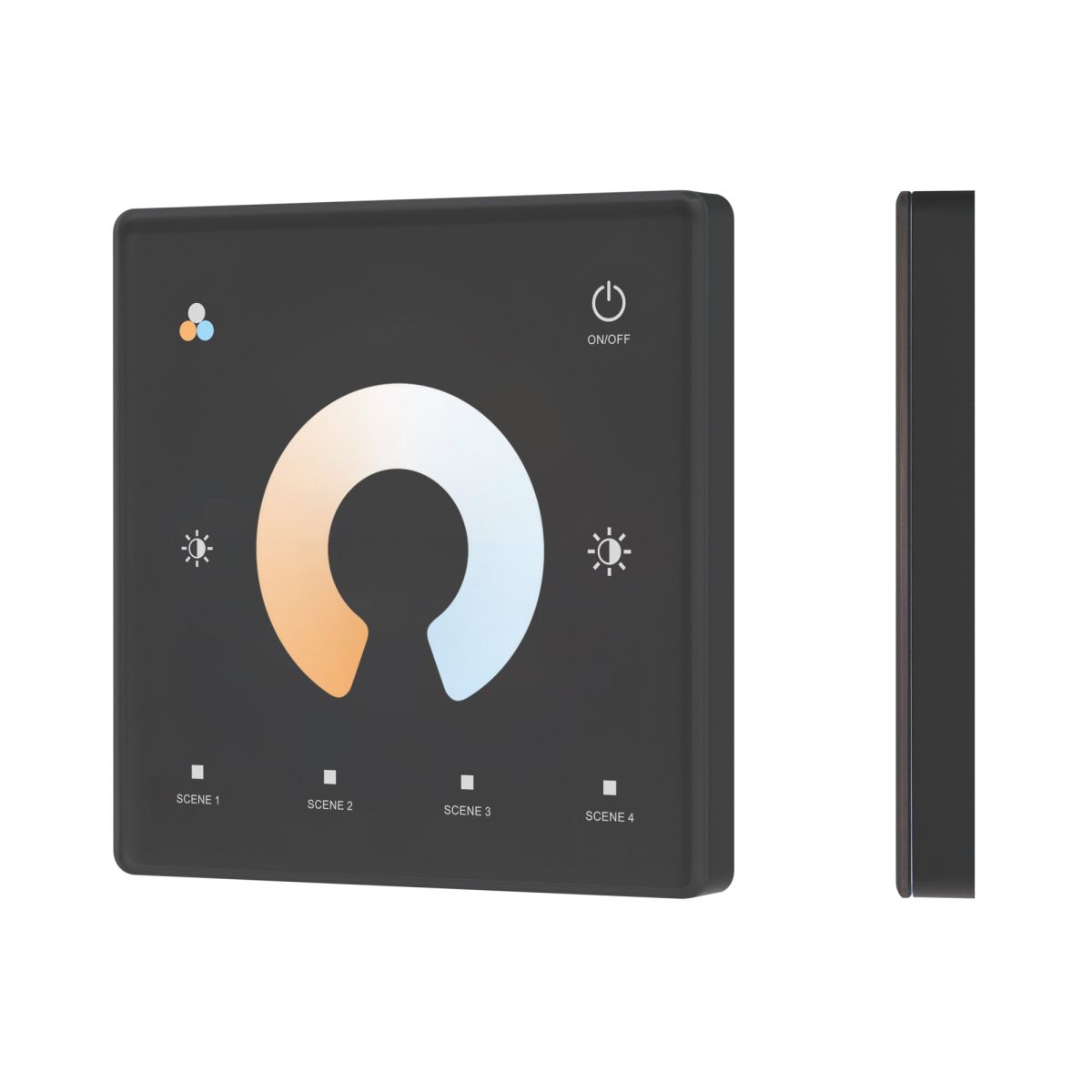 Сенсорная панель Arlight SMART-RF-801-11-1G-4SC-MIX черный (3V, 2.4G) накладная (IARL, IP20 Пластик) 063526 063526 - магазин электротехники Electroshop