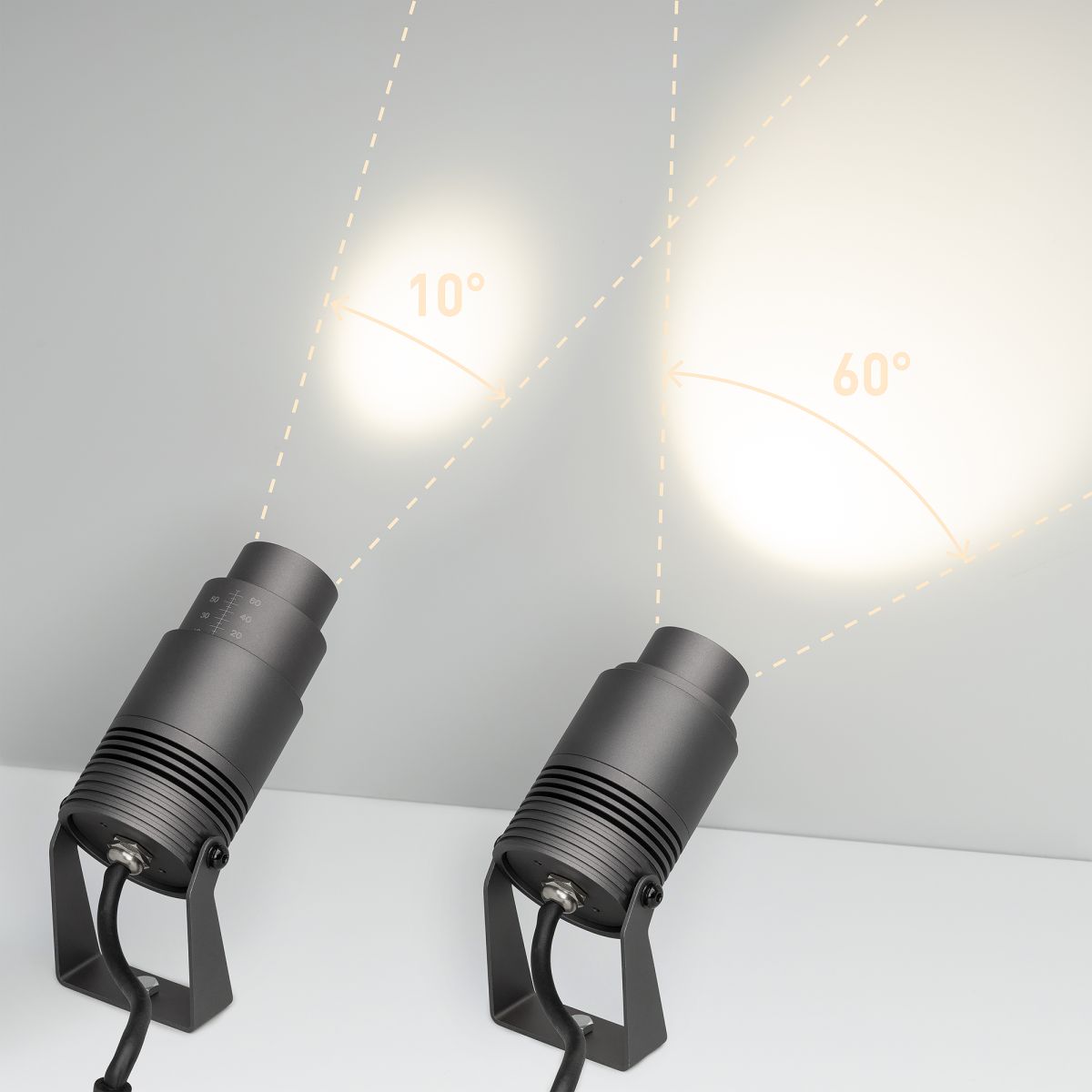 Трековый трехфазный светильник Arlight ALT-RAY-ZOOM-R61-12W Day4000 (DG, 10-60 deg, 230V) (IP67 Металл) 029700(1) 029700(1) - магазин электротехники Electroshop