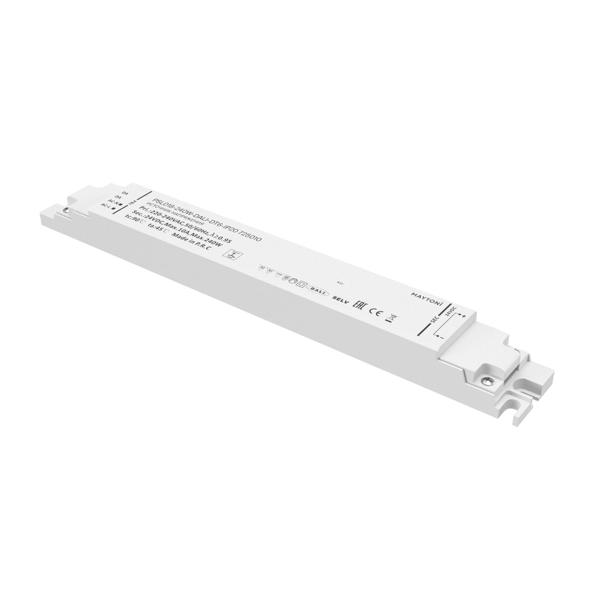 Источник напряжения Maytoni Dali 240Вт DC24В IP20 725010 725010 - магазин электротехники Electroshop