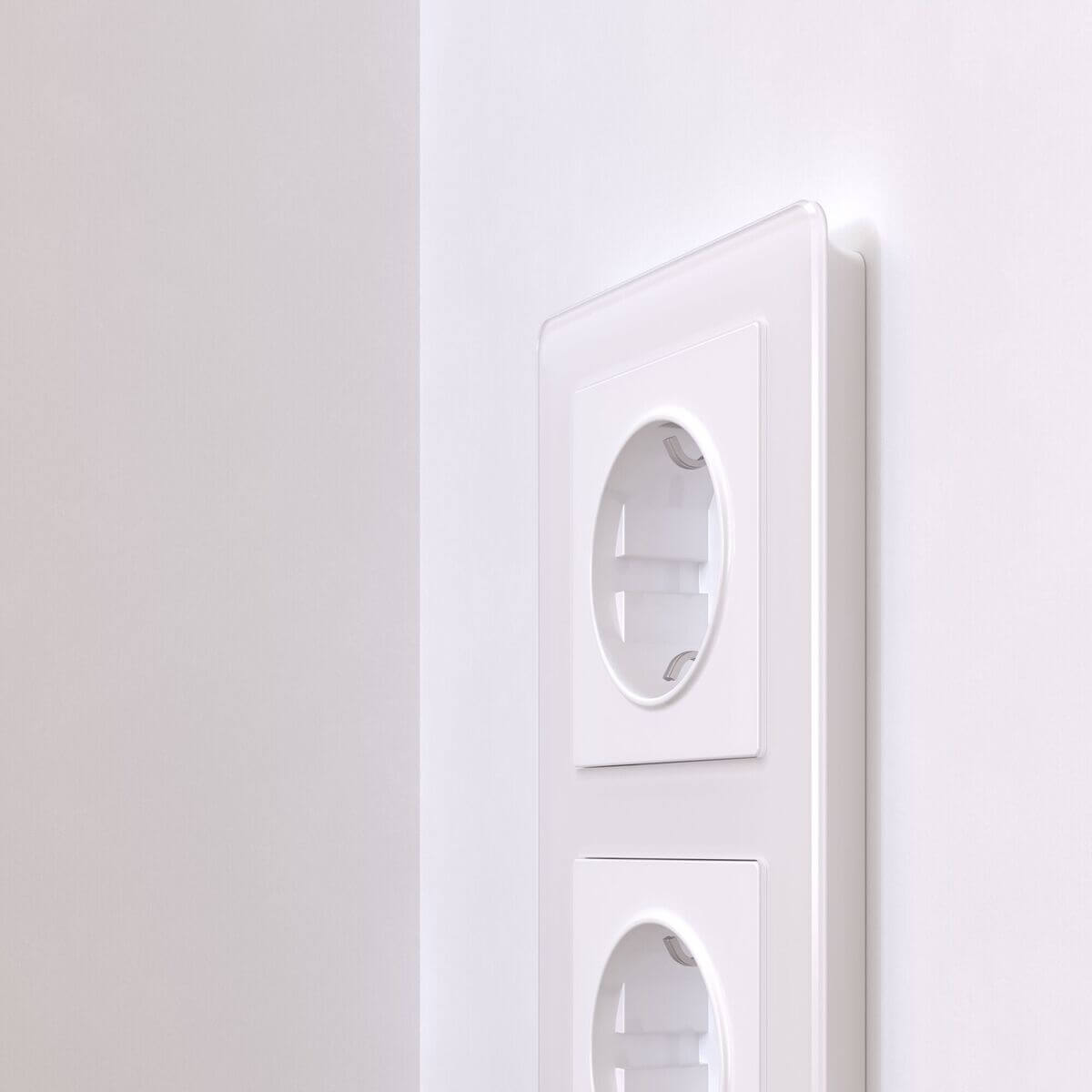 Рамка на 2 поста Werkel Acrylic белый 4690389184840 W0022701 4690389184840 - магазин электротехники Electroshop