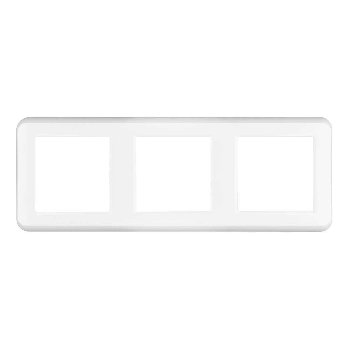 Рамка трехместная Arlight FRM-VERSA-PL-3-WH 043782 043782 - магазин электротехники Electroshop