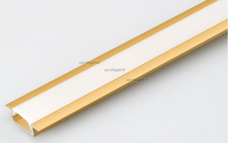 Профиль Arlight MIC-F-2000 ANOD Gold Light 017648 017648 - магазин электротехники Electroshop