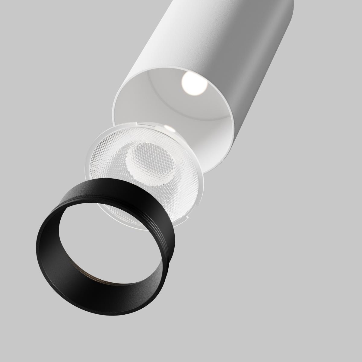 Спот Maytoni Technical Focus Led C055CL-L12W3K-SS-W C055CL-L12W3K-SS-W - магазин электротехники Electroshop