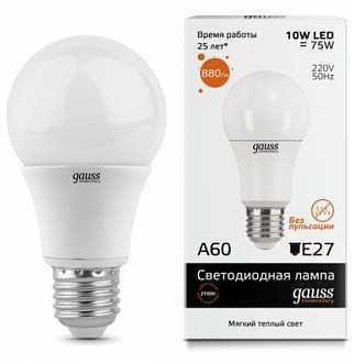 Лампы светодиодные LED колба А, с цоколем E27 - магазин электротехники Electroshop