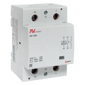 Контактор модульный EKF Averes КМ 125А 1NO+1NC 230В AC 3 модуля km-av-3-125-11-230V km-av-3-125-11-230V - магазин электротехники Electroshop