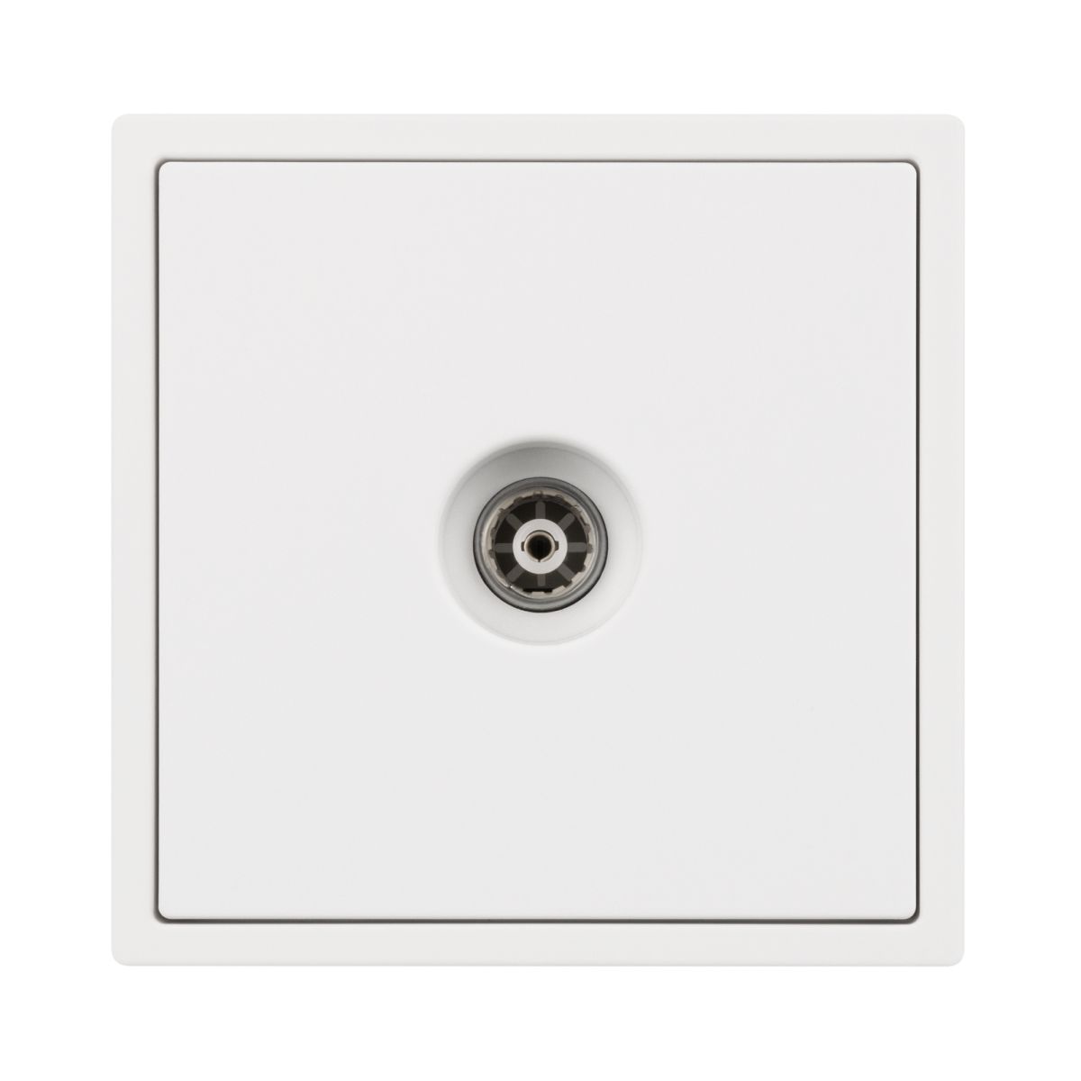 Розетка ТВ софт-тач белый кварц Arlight SCT-MTV1-SFPL-WH (TV) 054292(1) 054292(1) - магазин электротехники Electroshop