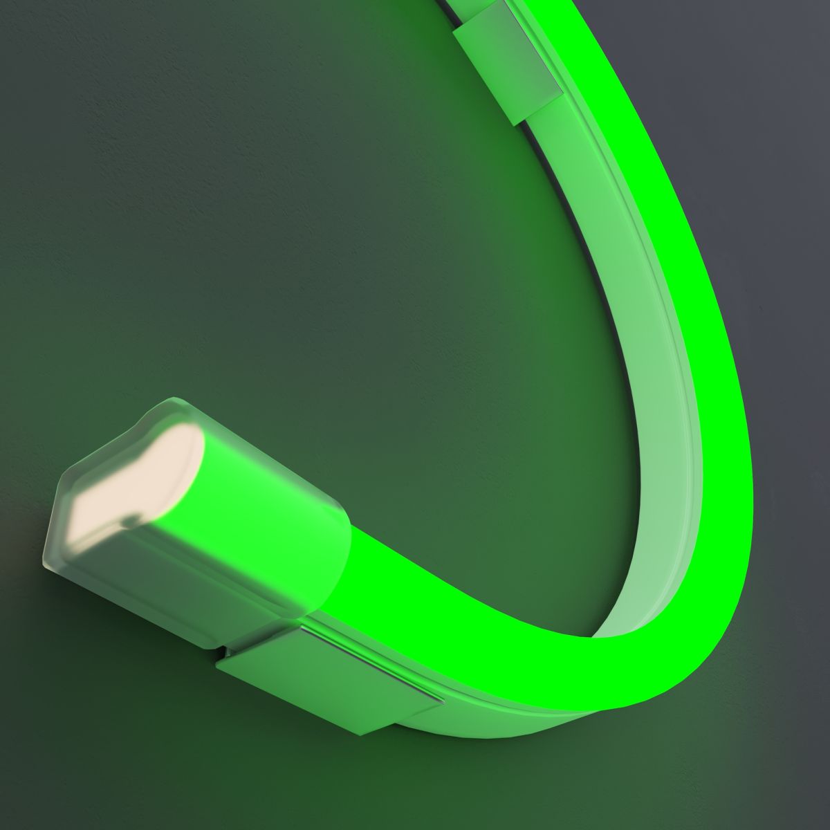 Гибкий неон Maytoni Led Strip 25x13 220В 8Вт/м Green IP65 50м 201234 201234 - магазин электротехники Electroshop
