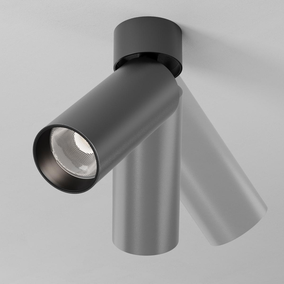 Спот Maytoni Technical Focus Led C055CL-L12W4K-SS-B C055CL-L12W4K-SS-B - магазин электротехники Electroshop