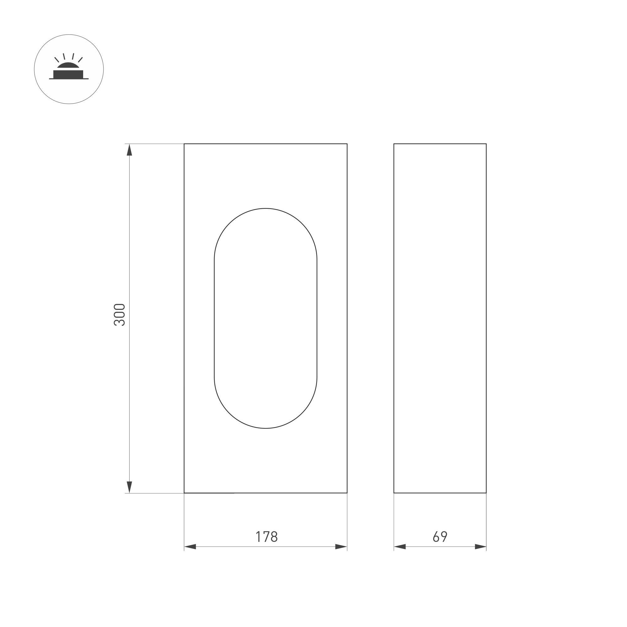Уличный светильник Arlight LGD-MUSE-BOLL-H300-12W Warm3000 (DG, 296 deg, 230V) 037525 037525 - магазин электротехники Electroshop