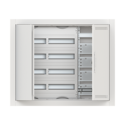 CU34VML Шкаф распределительный ABB в нишу на 96 модулей комбинированный с медиапанелью IP30 714 x 865 x 125 2CPX052675R9999 2CPX052675R9999 - магазин электротехники Electroshop