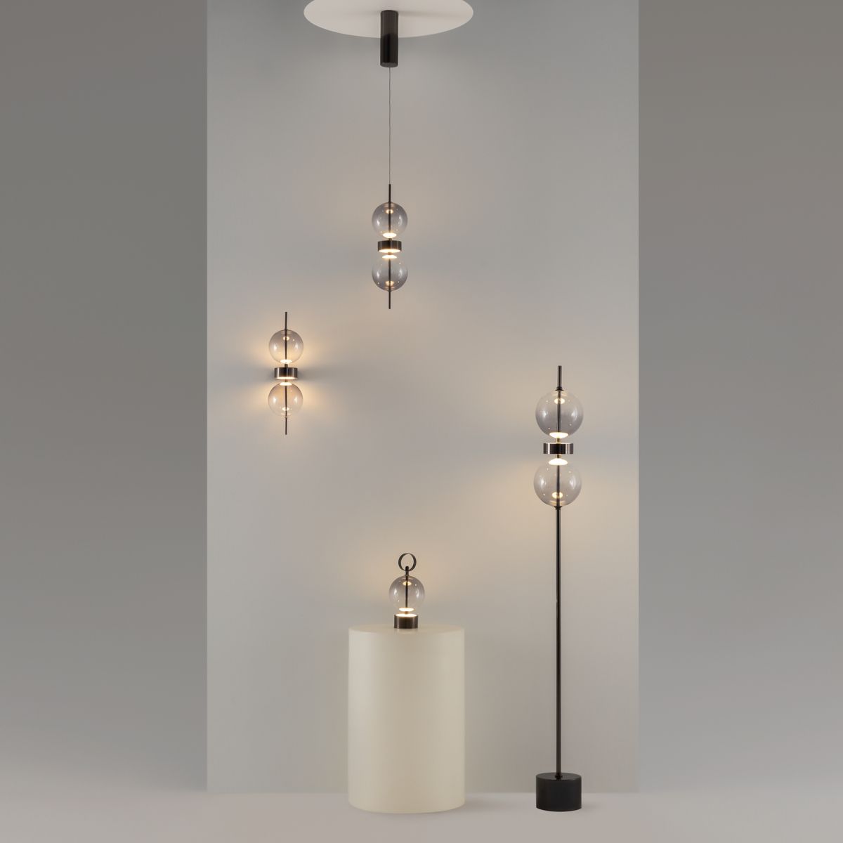 Настольная лампа с аккумулятором Maytoni Double Moon MOD478RL-L3B3K MOD478RL-L3B3K - магазин электротехники Electroshop