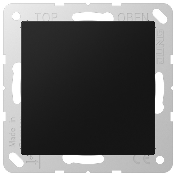 Заглушка Jung A+AS черный матовый A594-0SWM A594-0SWM - магазин электротехники Electroshop