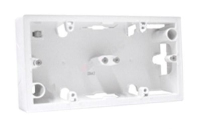 Коробка Legrand Valena 2 поста для накладного монтажа белая 776182 776182 - магазин электротехники Electroshop