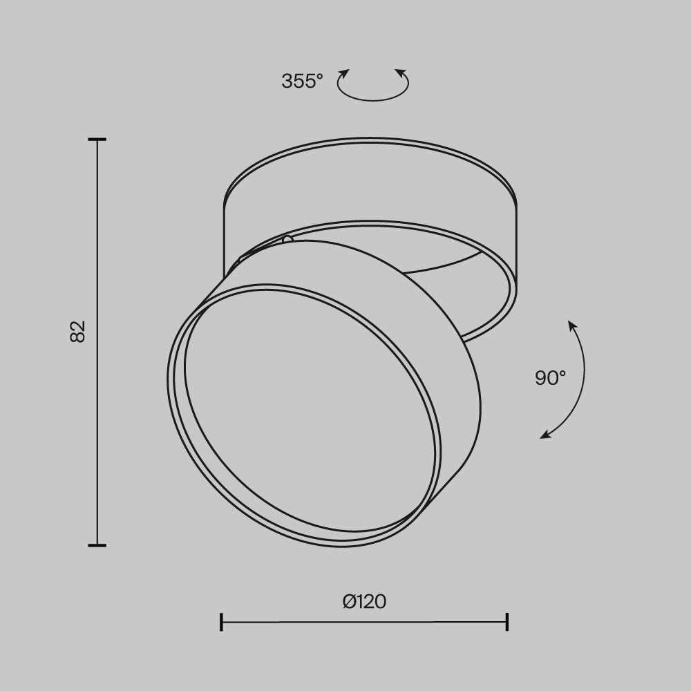 Спот Maytoni Onda C024CL-L18W C024CL-L18W - магазин электротехники Electroshop