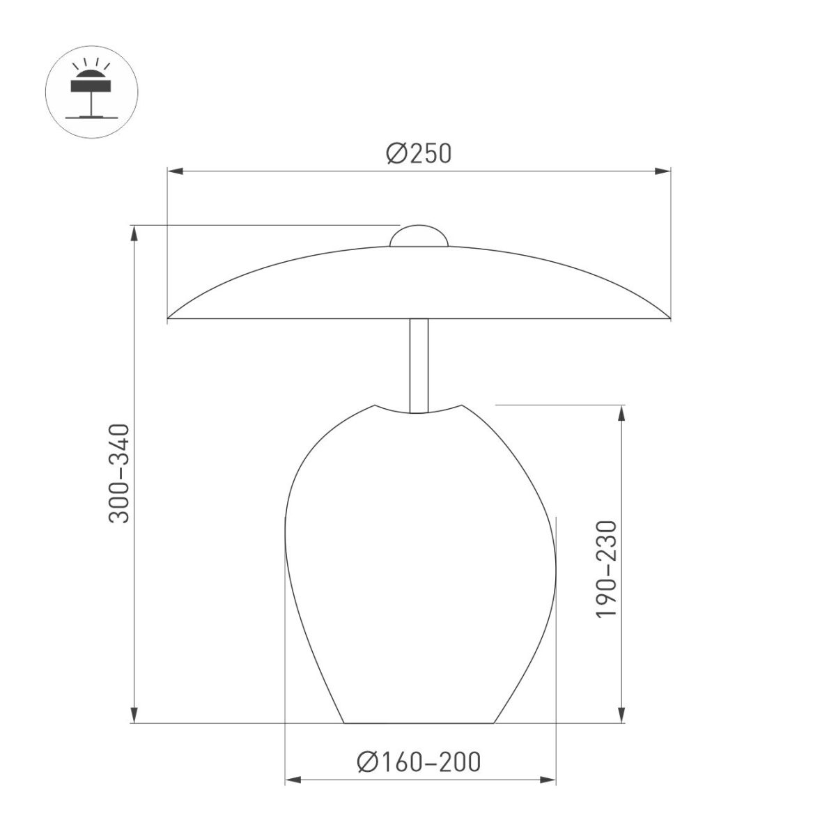 Светильник Arlight SP-UMANI-TAB-S25x34-6W Warm2700 (BK, 90 deg, 230V) (IP20, Натуральный камень) 061711 061711 - магазин электротехники Electroshop
