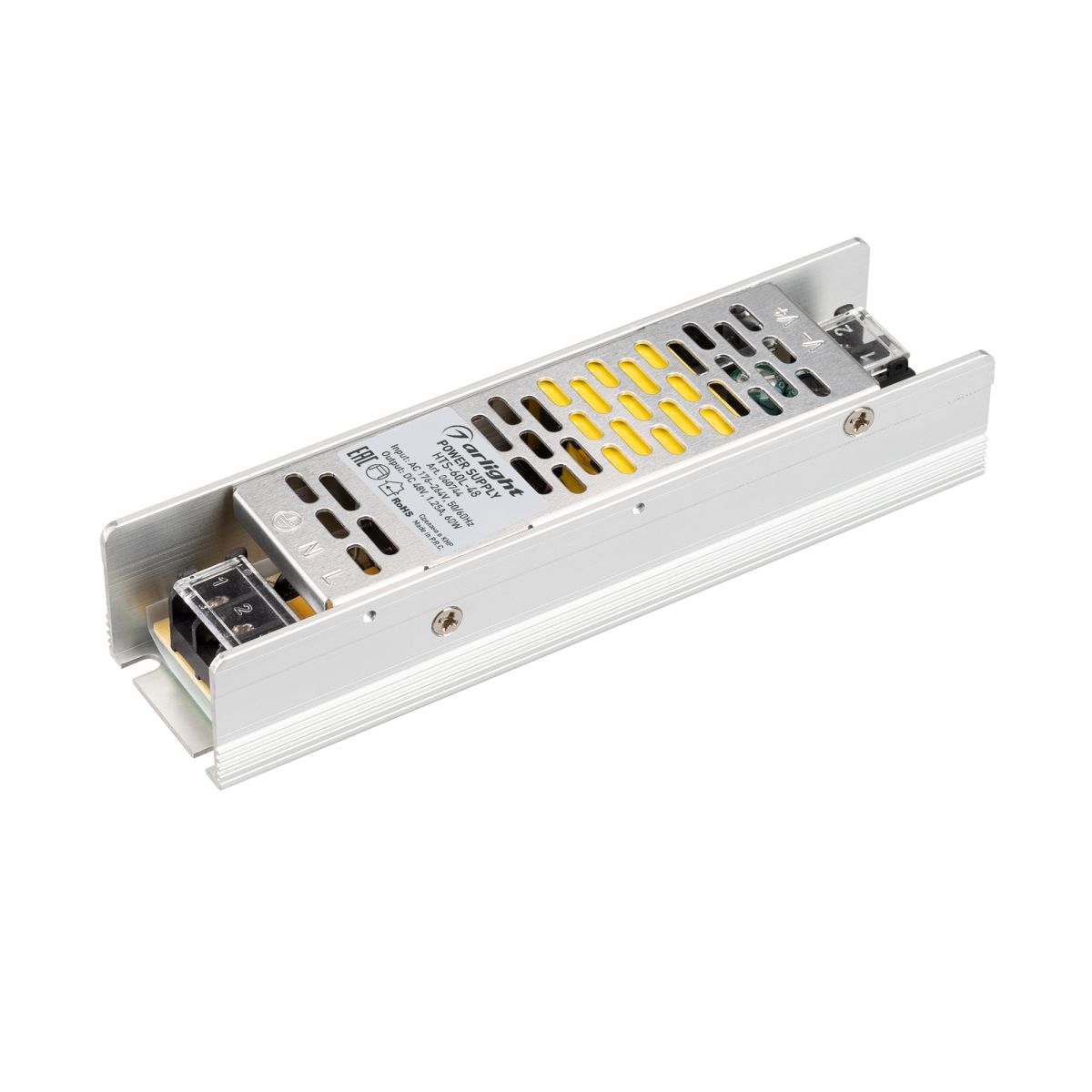 Блок питания Arlight HTS-60L-48 (48V, 1.25A, 60W) (IP20 Сетка) 060744 060744 - магазин электротехники Electroshop