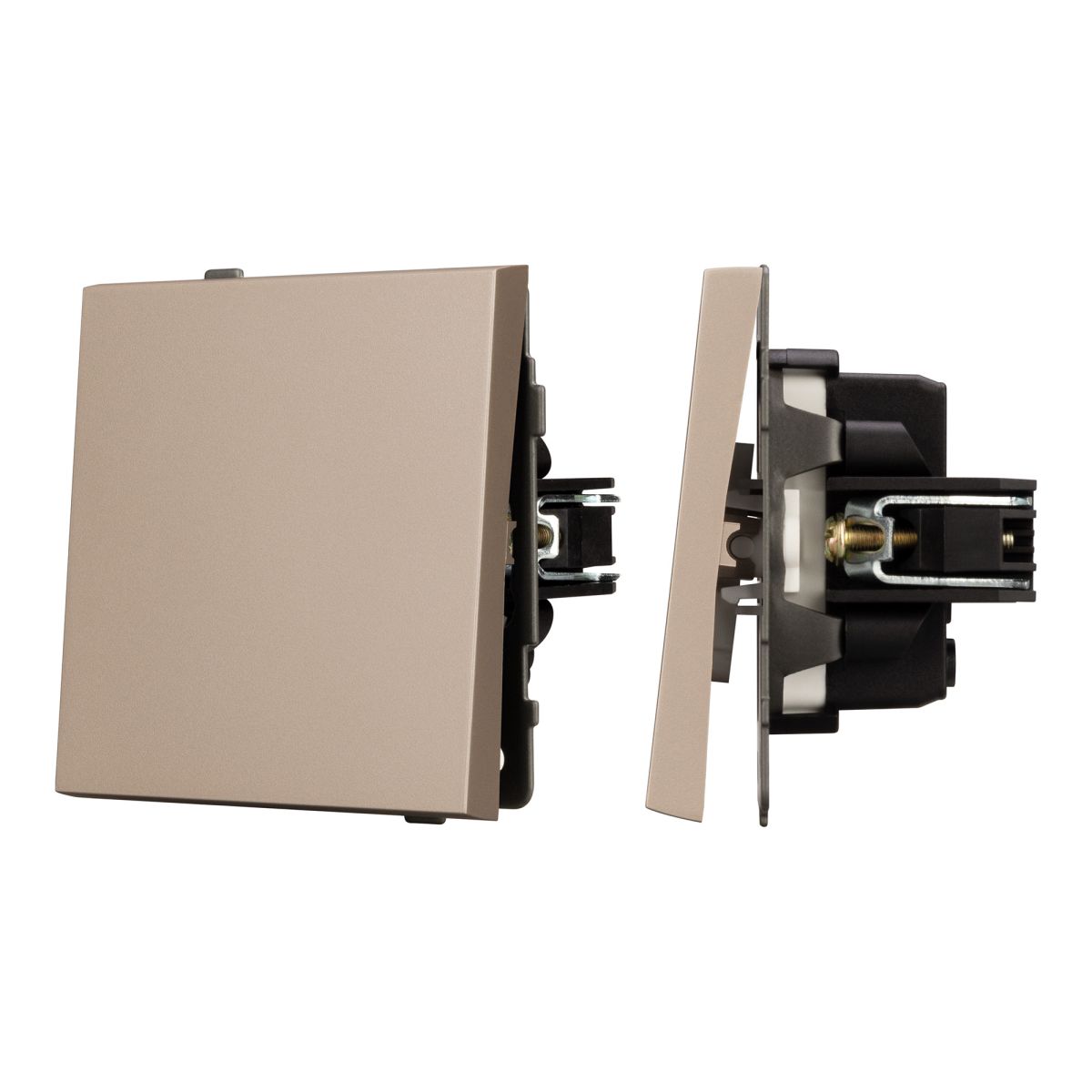 Механизм звонкового выключателя Arlight SWT-TENDO-MKR1-PL-GD (230V, 10A) 054145 054145 - магазин электротехники Electroshop