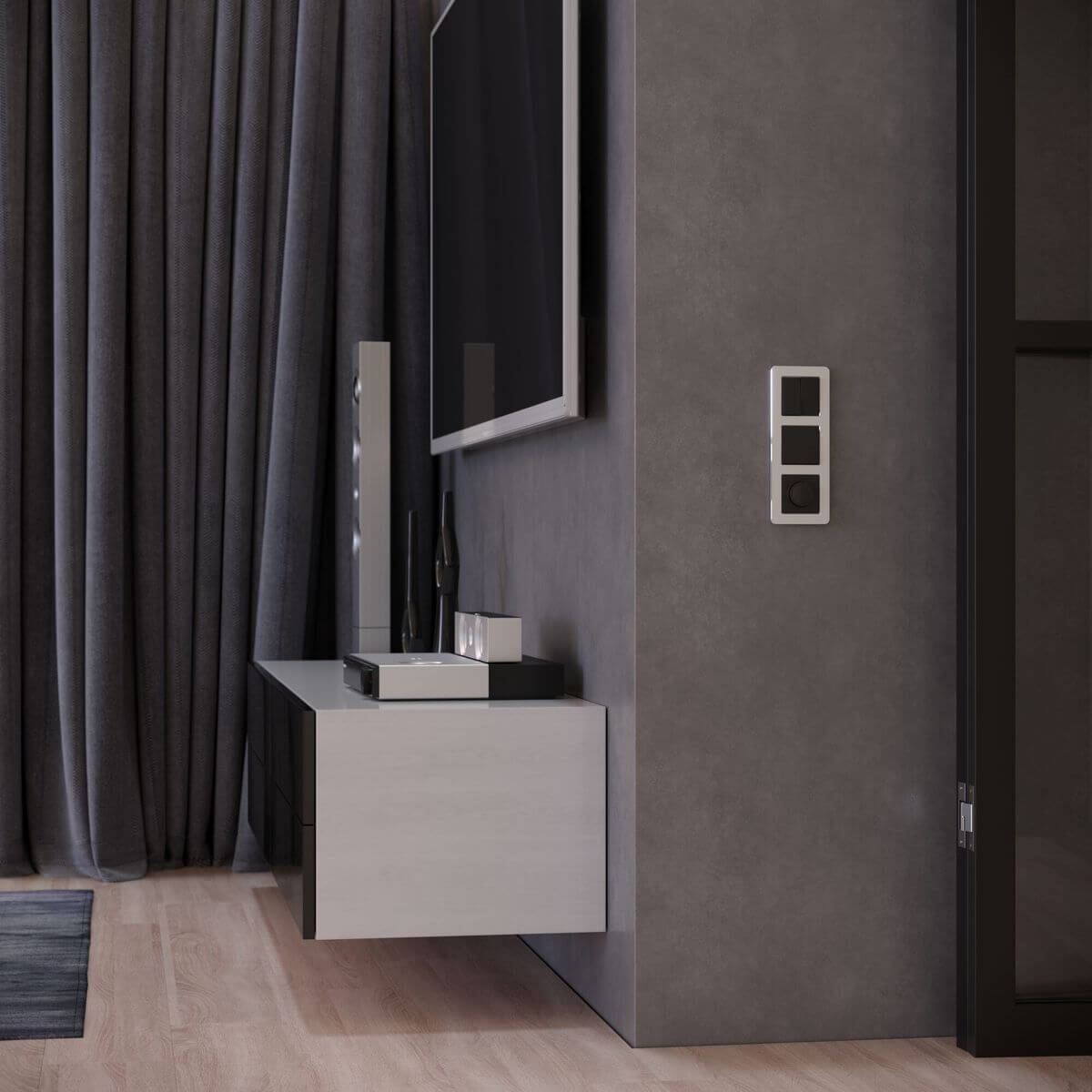 Рамка на 3 поста Werkel Platinum алюминий 4690389184475 W0032606 4690389184475 - магазин электротехники Electroshop