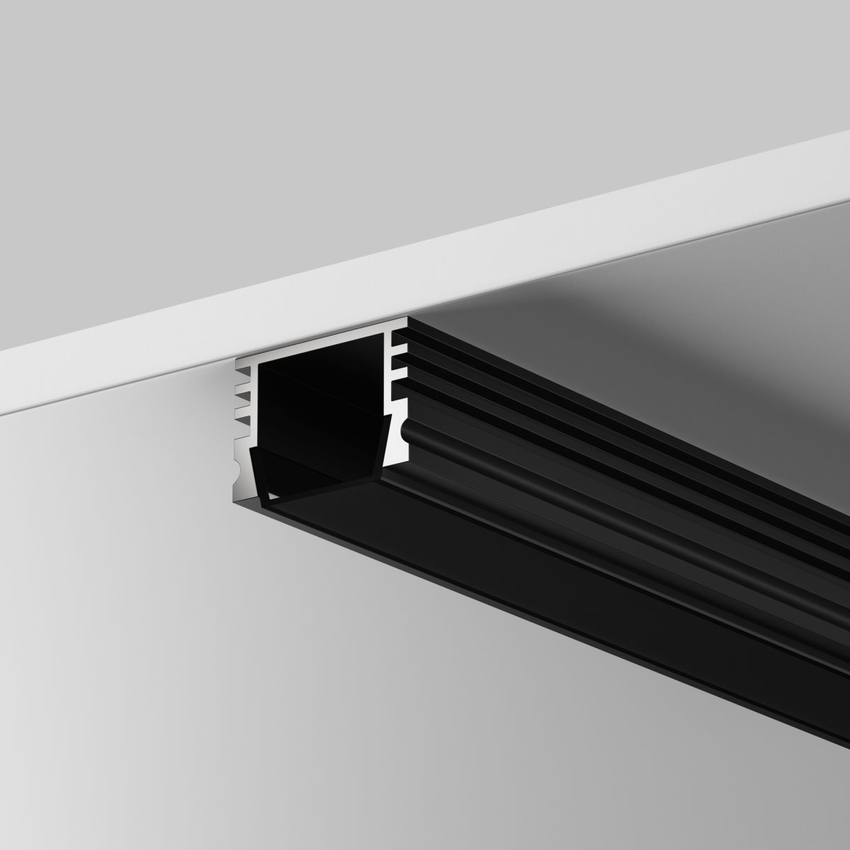 Рассеиватель для профиля 1612 Maytoni Led Strip ALM-005-B-DF-2M 642024 642024 - магазин электротехники Electroshop