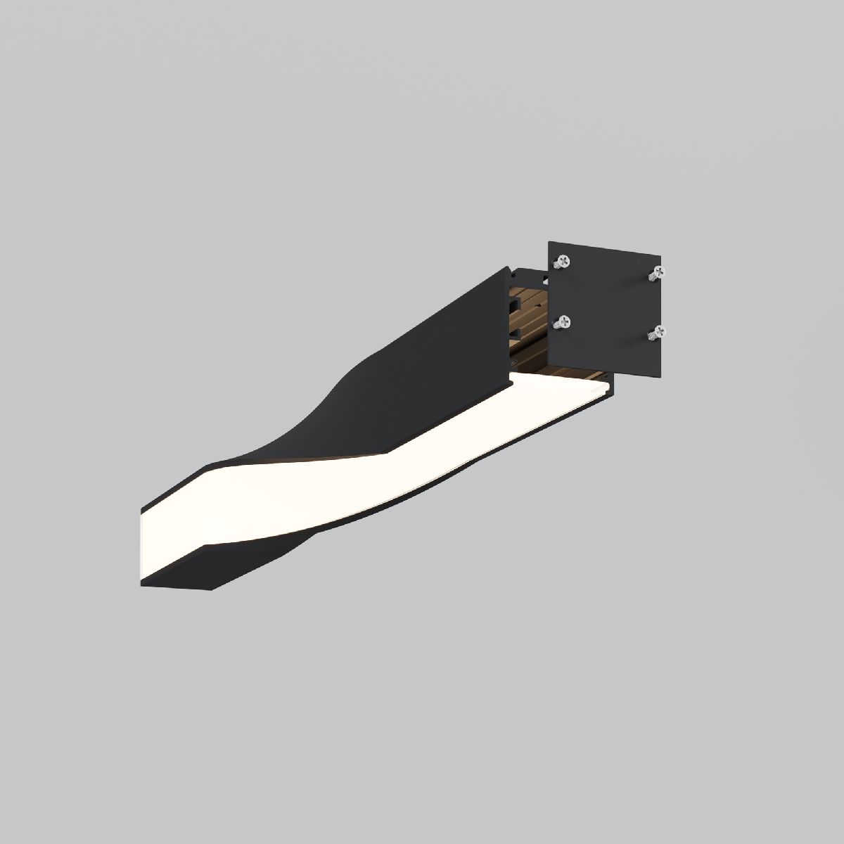 Радиусный профиль Maytoni Led strip ALM-3535R-B-TR-90°-0.4M ALM-3535R-B-TR-90°-0.4M - магазин электротехники Electroshop
