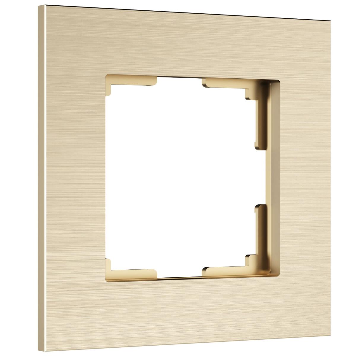 Рамка на 1 пост Werkel AluMax 4690389204029 W0013511 a066333 4690389204029 - магазин электротехники Electroshop