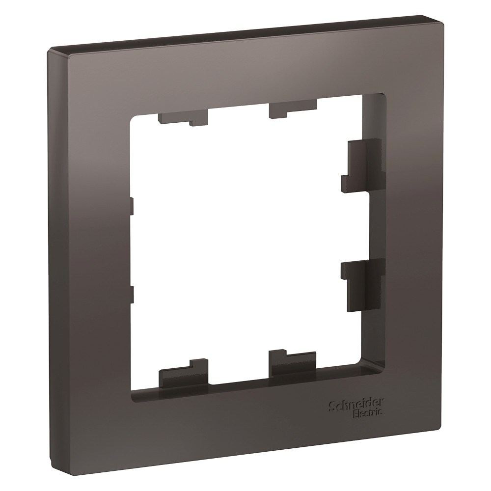 Рамка AtlasDesign 1 пост мокко  Systeme Electric ATN000601 ATN000601 - магазин электротехники Electroshop