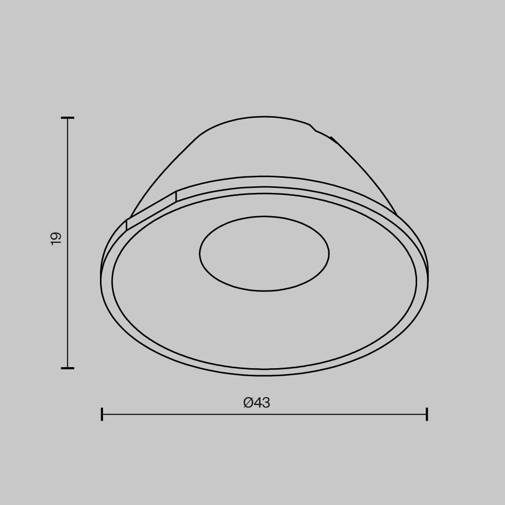 Линза Maytoni Alfa led LensCD43-15 LensCD43-15 - магазин электротехники Electroshop