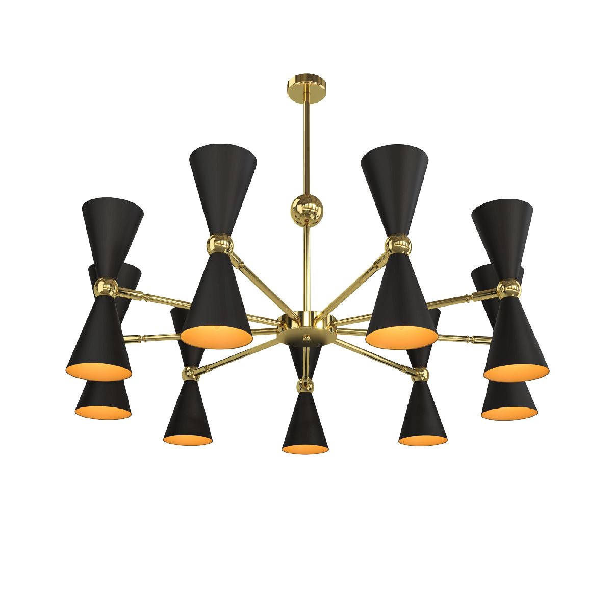 Подвесная люстра Maytoni Vesper MOD108PL-18GB MOD108PL-18GB - магазин электротехники Electroshop