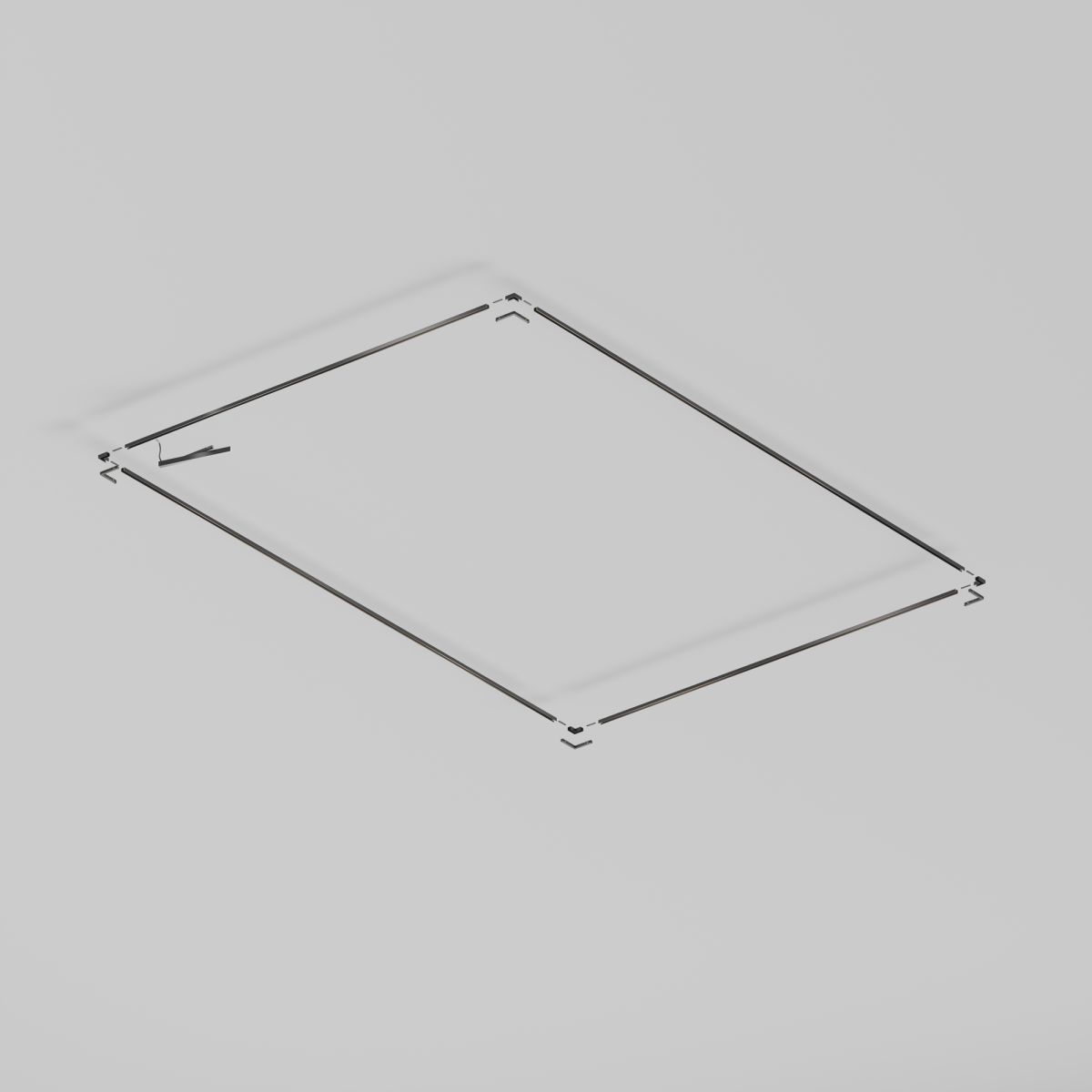 Шинопровод накладной Maytoni Technical Exility X TRX239-412B TRX239-412B - магазин электротехники Electroshop